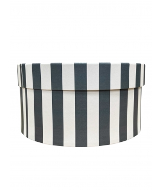 Коробка круглая с крышкой 205*95 мм, дизайн 2026-19