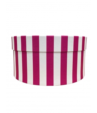 Коробка круглая с крышкой 205*95 мм, дизайн 2026-22