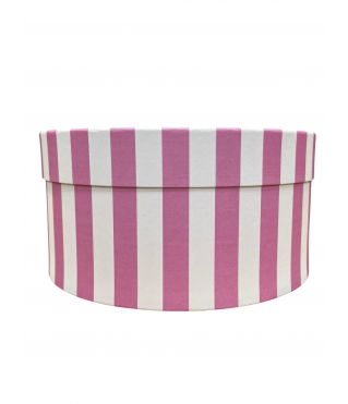 Коробка круглая с крышкой 205*95 мм, дизайн 2026-23