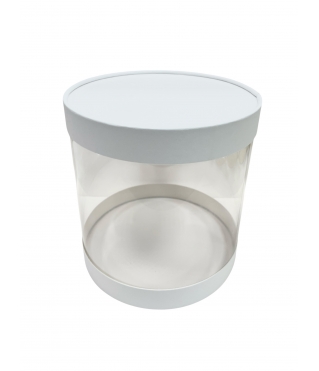 Коробка круглая 160*160 мм, белый