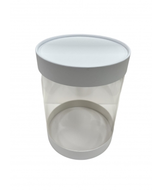 Коробка круглая 160*220 мм, белый