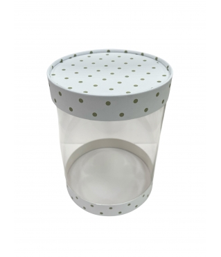 Коробка круглая 160*220 мм, дизайн 1