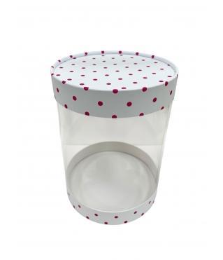 Коробка круглая 160*220 мм, дизайн 2