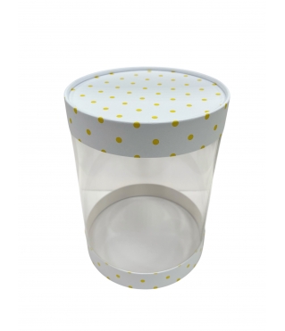 Коробка круглая 160*220 мм, дизайн 4