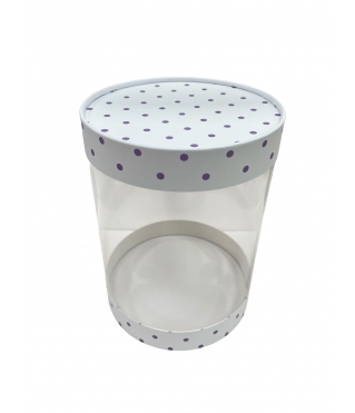 Коробка круглая 160*220 мм, дизайн 5