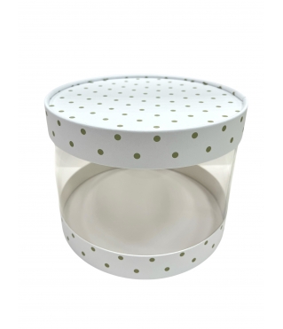 Коробка круглая 210*160 мм, дизайн 1