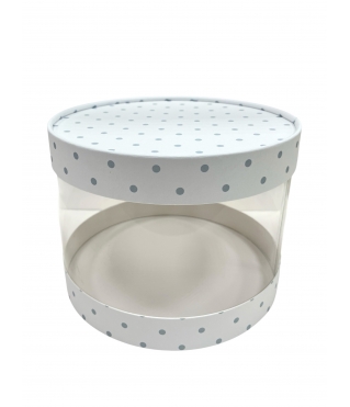 Коробка круглая 210*160 мм, дизайн 3