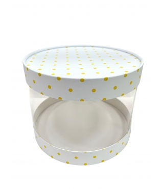 Коробка круглая 210*160 мм, дизайн 4