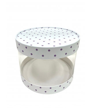 Коробка круглая 210*160 мм, дизайн 5