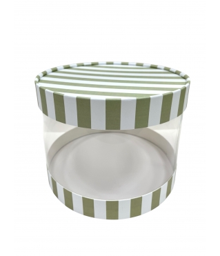 Коробка круглая 210*160 мм, дизайн 6