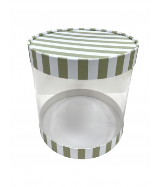 Коробка круглая 210*220 мм, дизайн 6