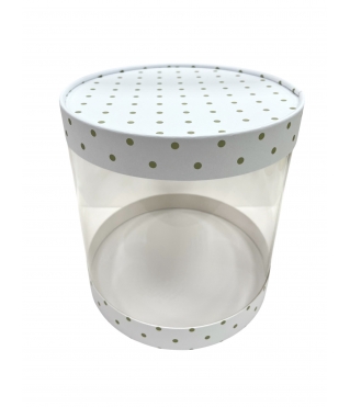 Коробка круглая 210*220 мм, дизайн 1