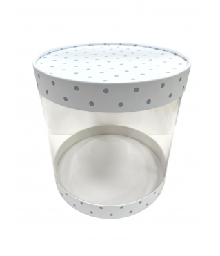 Коробка круглая 210*220 мм, дизайн 3