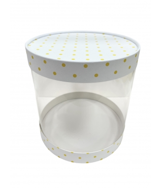 Коробка круглая 210*220 мм, дизайн 4