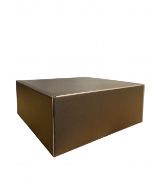 Коробка из МГК 250*250*100 мм, дизайн 43 (дизайнерский картон)