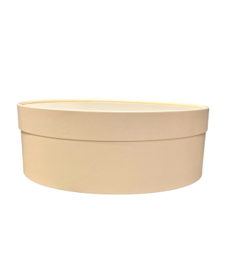 Коробка овальная 290*220*110 мм. перламутровая, дизайн 65
