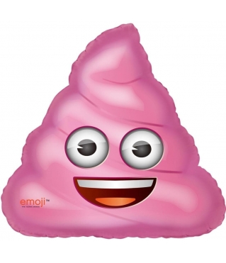 Шар (31''/79 см) Фигура, Мороженое Emoji, Розовый