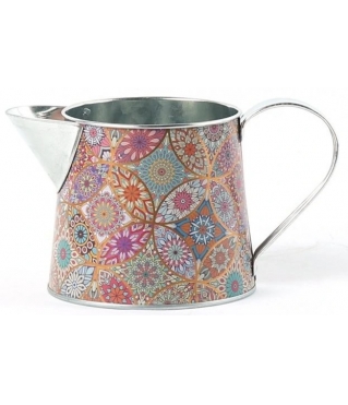 Декоративное кашпо-кувшин "Колорит" 18.5XD11.5XH9.5/10.5Cм, металл