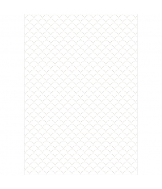 Упаковочная бумага глянц. 70*100см "Pattern on white", 80г/м2, дизайн 1