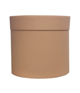 Коробка круглая (шляпная) 160*160 мм, крафт