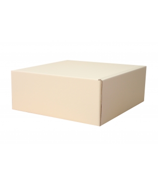 Коробка из МГК 250*250*100 мм, ванильный