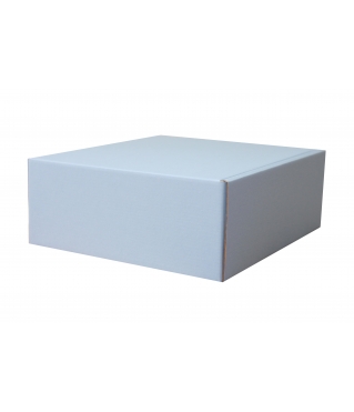 Коробка из МГК 250*250*100 мм, воздушный синий