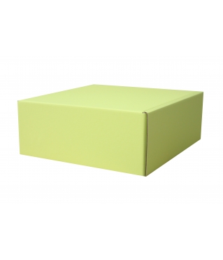 Коробка из МГК 250*250*100 мм, лайм