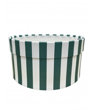 Коробка круглая с окном 180*85 мм, дизайн 2026-20