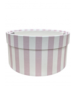 Коробка круглая с окном 180*85 мм, дизайн 2026-25