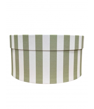 Коробка круглая с крышкой 180*85 мм, дизайн 2026-15