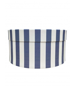 Коробка круглая с крышкой 180*85 мм, дизайн 2026-18