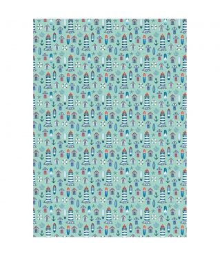 Упаковочная бумага глянц. 70*100см "Мир техники", 80г/м2, дизайн 3