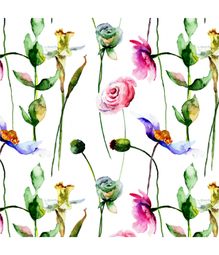 Коробка подарочная 240*240*100 мм, МО2024-5, белое дно