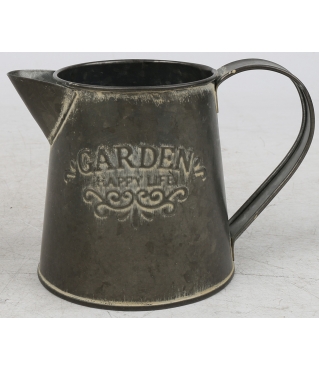 Декоративное кашпо-кувшин 15.5XD10XH10CM TD:7.8CM, металл