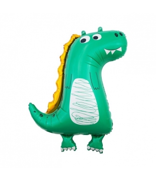 Шар (34*/86) фигура,Динозаврик зелёный