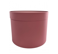 Коробка круглая 300*250 мм. софт-тач, дизайн 45