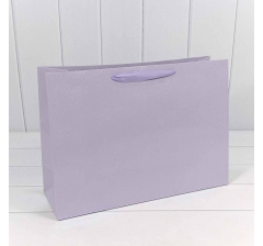 Пакет подарочный "Элегант" Сиреневый 45*33*15 230г 1/20 1/80