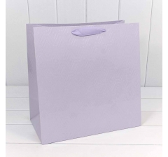 Пакет подарочный "Элегант" Сиреневый 37*37*20 230г 1/20 1/60