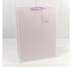 Пакет подарочный Однотонный в рамке (микс) 32*45*15 230г 1/20 1/80