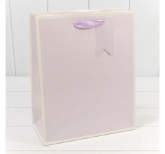 Пакет подарочный Однотонный в рамке (микс) 26*32*13 210г 1/20 1/240