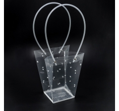 Пакет пластиковый "Ваза для цветов" Белый 20*17*10 1/10 1/300