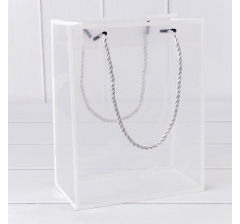 Пакет пластиковый 18*23*10 "Sweet Moment" Белый 1/10 1/240