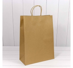 Пакет подарочный Крафт 33*45*15 1/20 1/120