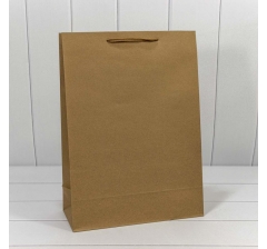 Пакет подарочный Крафт 32*45*14 170г 1/20 1/80