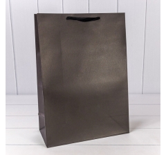 Пакет подарочный Крафт Чёрный 32*45*15 180г 1/10 1/80