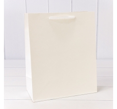 Пакет подарочный Крафт Белый 26*32*13 180г 1/10 1/240
