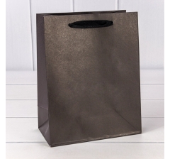 Пакет подарочный Крафт Чёрный 18*23*10 180г 1/10 1/360