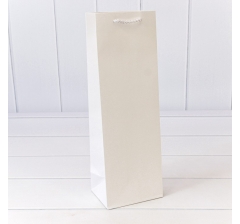 Пакет подарочный "Фактура-890" Белый 12*36*9 210г 1/20 1/240