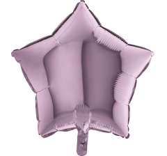 Шар (18"/46 см) Звезда, Lilac, 1шт; Grabo.