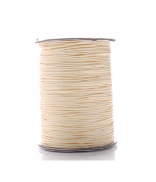 Шнур вощеный 1 мм/100 ярдов, светло-бежевый